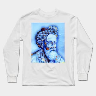 Omar Khayyam Portrait | Omar Khayyam | Omar Khayyam Painting 14 Long Sleeve T-Shirt